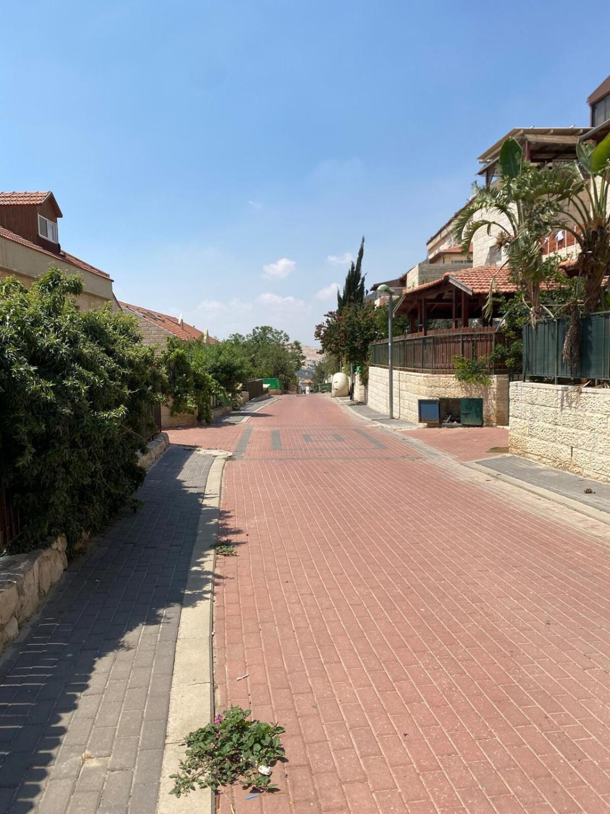 Apartmán דירת גן מרווחת במיקום מעולה עם נטפליקס חינמי Ma'ale Adumim Exteriér fotografie